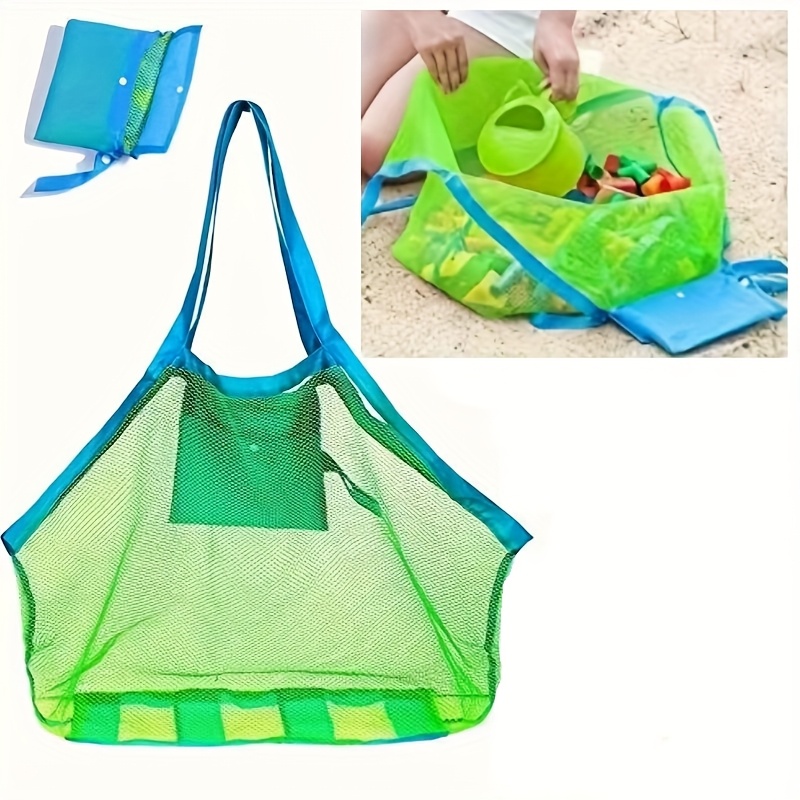Tote Bag Beach - 1 adet büyük örgü plaj çantası