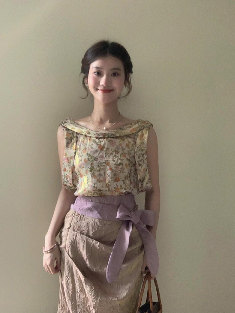 XZY Vintage Çiçek Desenli Kols - Midi Skirt Floral incelemesi ve fiyatı