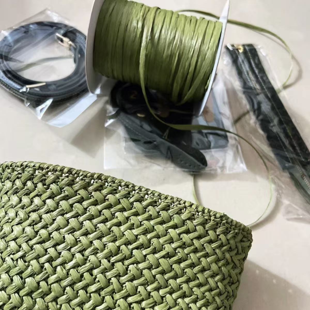 120g/rulo Mat Rafya Çim Tığ Ça - Crochet Bag Raffia incelemesi ve fiyatı