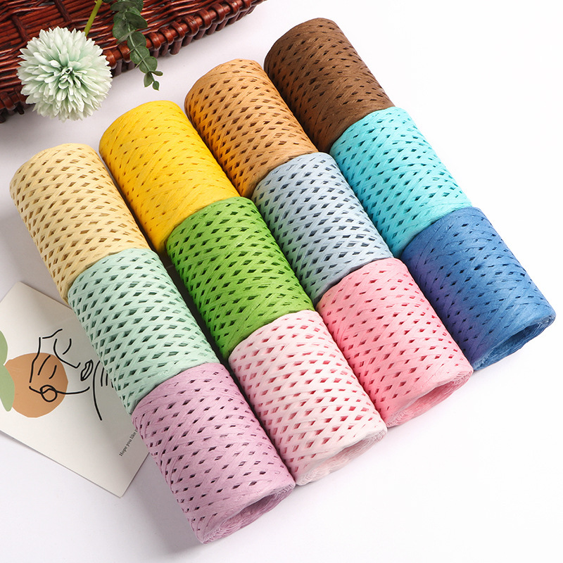 150 M Doğal Rafya Hasır Iplik  - Crochet Bag Raffia incelemesi ve fiyatı