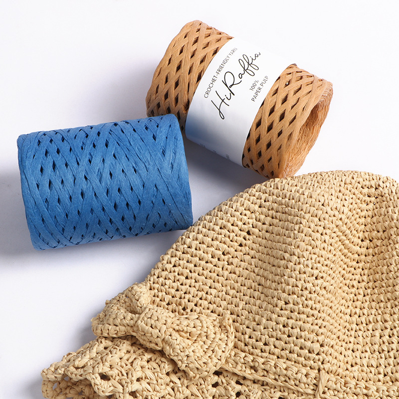 150 M Doğal Rafya Hasır Iplik  - Crochet Bag Raffia incelemesi ve fiyatı