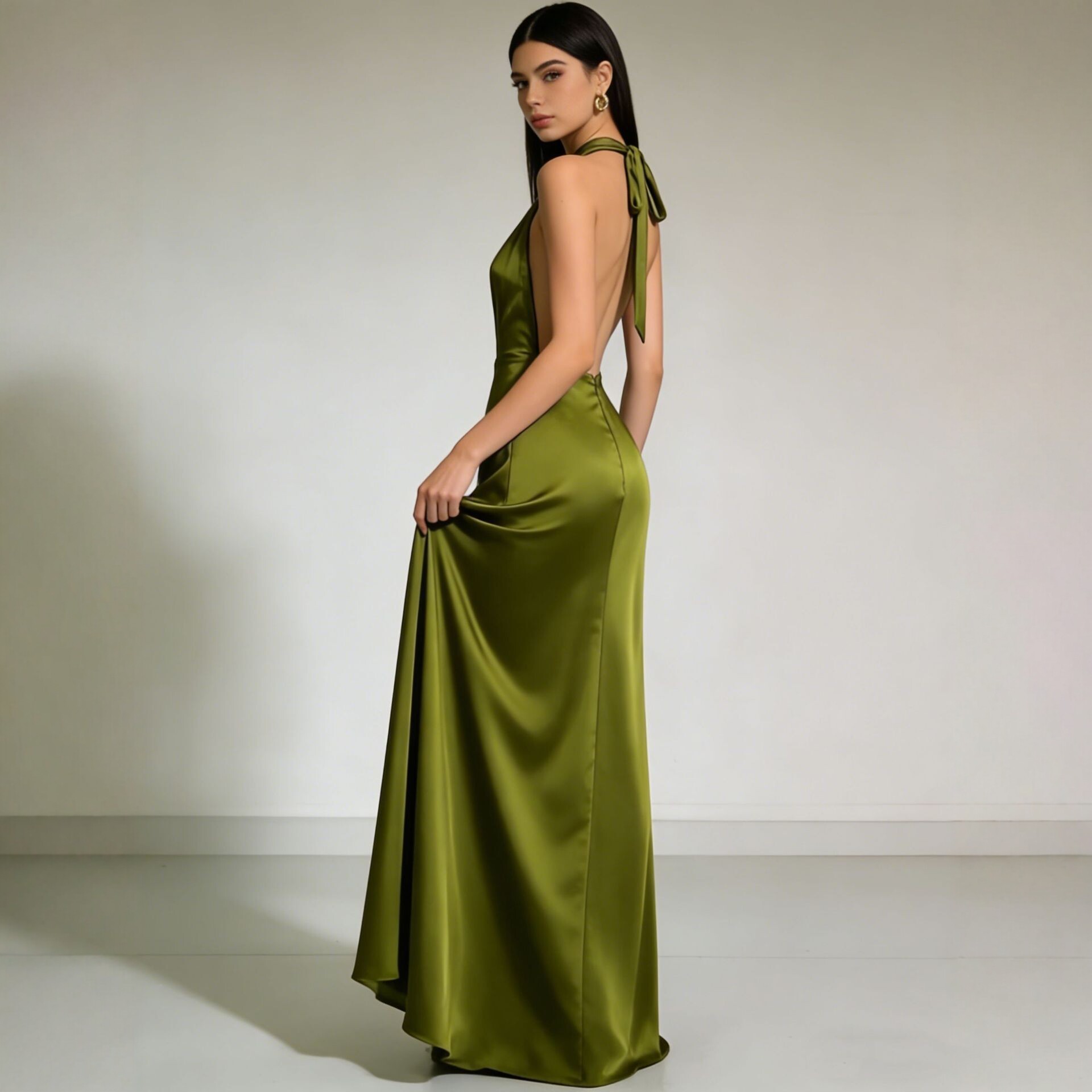 Zarif Parti Elbiseleri 2026 Dü - Maxi Dress Halter incelemesi ve fiyatı