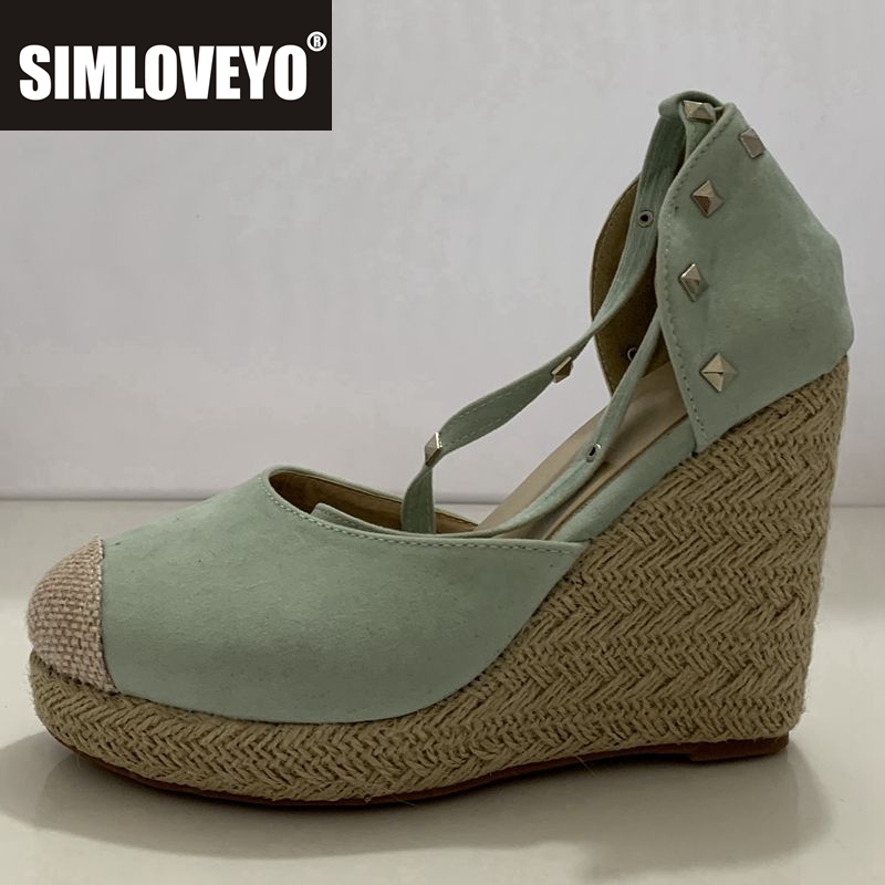 SIMLOVEYO espadrilles Kadın ka - Wedge Espadrille Women incelemesi ve fiyatı