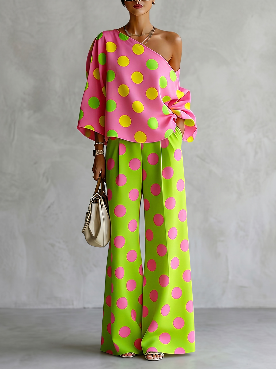 Missuoo Kadın Puantiyeli 2 Par - Blouse Off Shoulder incelemesi ve fiyatı