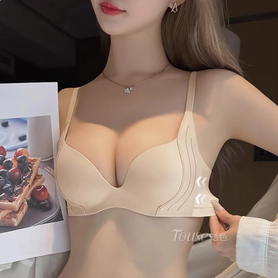 Küçük Göğüs için Kablosuz Push - Bralette Triangle Set incelemesi ve fiyatı
