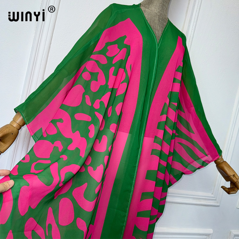 WINYI Afrika Bohem Baskılı Kim - Cover Up Kaftan incelemesi ve fiyatı